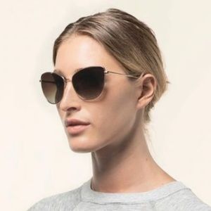 NEW Salt Optics Sherri-Ann Sunglasses Polarized Gold Frame